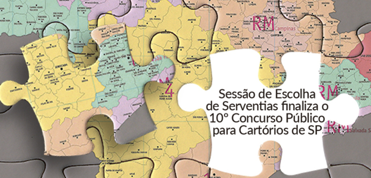Jornal do Notário nº 177 destaca o término do 10° Concurso para Cartórios de SP com a Sessão de Escolha de Serventias