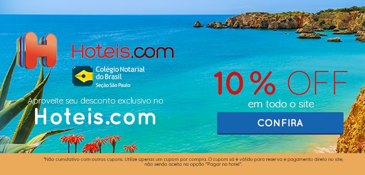 Hoteis.com oferece até 10% de desconto para associados ao CNB/SP
