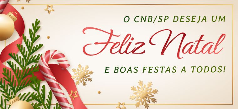 CNB/SP deseja Feliz Natal e Boas Festas a todos