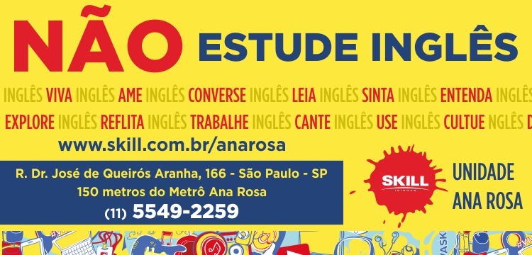 Skill Idiomas – unidade Ana Rosa oferece descontos para associados ao CNB/SP