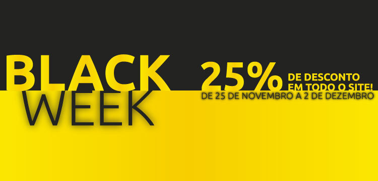 25/11 a 2/12: Black Week no CNB/SP!