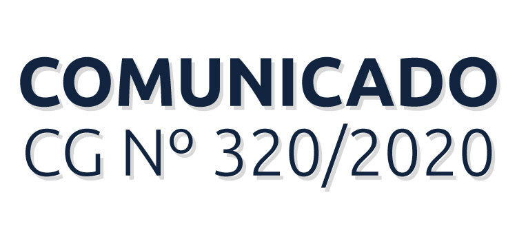 Comunicado CG nº 320/2020 trata da retomada dos prazos dos procedimentos eletrônicos