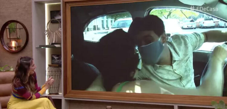 TV Globo: Quarentena: cartório drive-thru permite que casais assinem união estável dentro do carro
