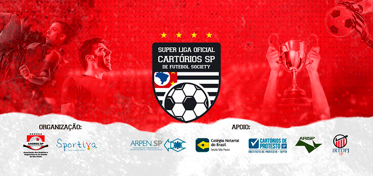Anoreg/SP: Regional da Capital abre 1ª rodada da Super Liga Oficial Cartórios SP de Futebol Society