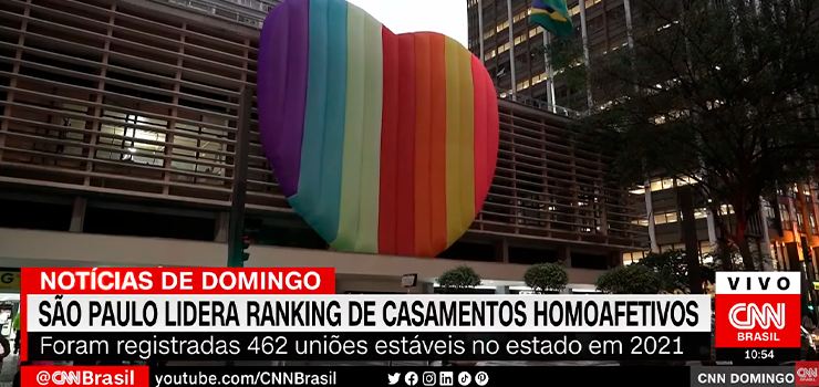 CNN: São Paulo lidera ranking de união estável entre pessoas do mesmo sexo