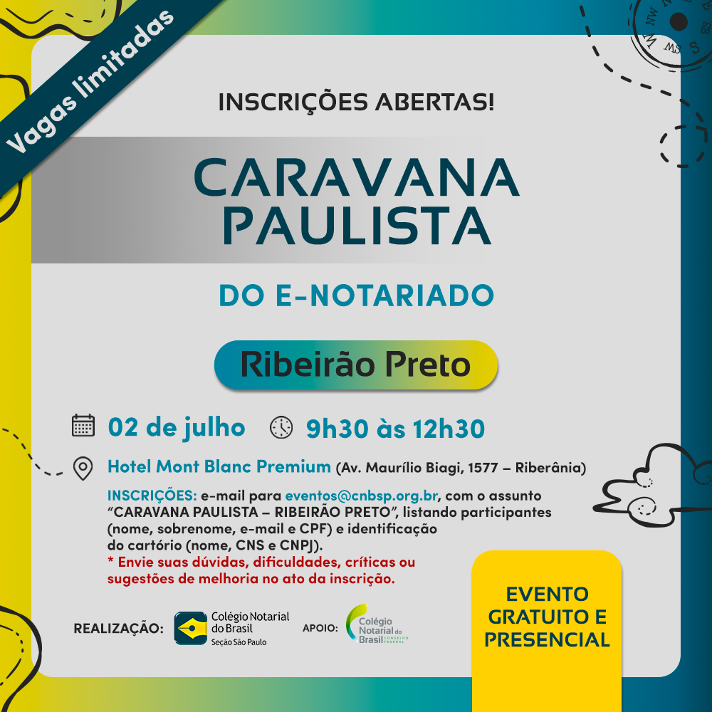 Caravana Paulista do e-Notariado - Ribeirão Preto