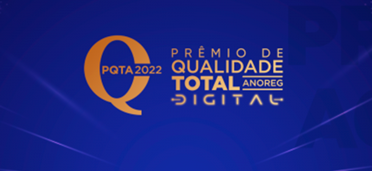 Anoreg/BR: Premiação nacional do PQTA 2022 acontecerá no dia 06 de dezembro
