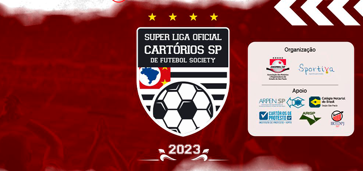 Anoreg/SP: Com apoio de entidades extrajudiciais, Anoreg/SP promove Torneio de Futebol Society 2023. Participe!
