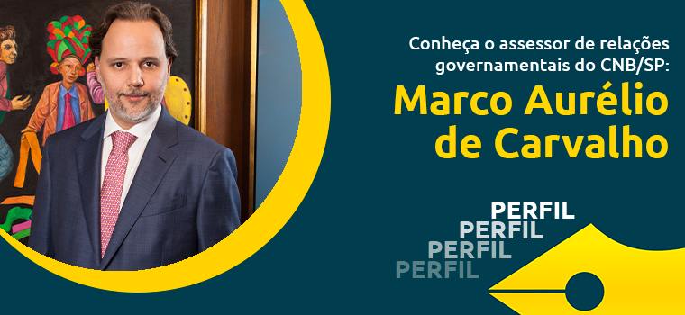 Conheça o assessor de relações governamentais do CNB/SP: Marco Aurélio de Carvalho