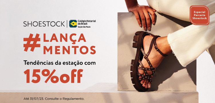 Shoestock oferece até 15% de desconto para associados ao CNB/SP