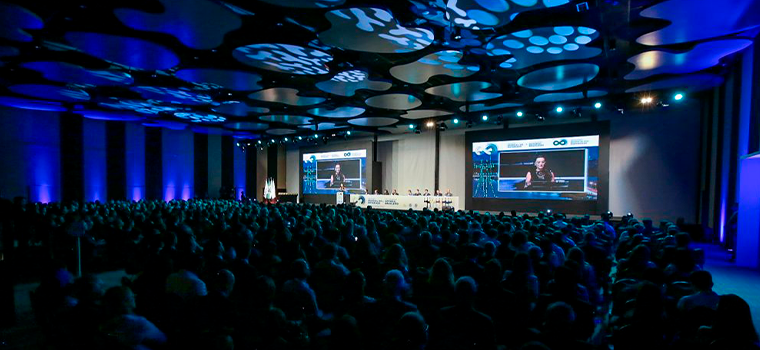 CNB/GO: Abertura do Simpósio Mundial de Atos Eletrônicos e Desjudicialização & XXV Congresso Notarial Brasileiro reúne 91 países em Brasília
