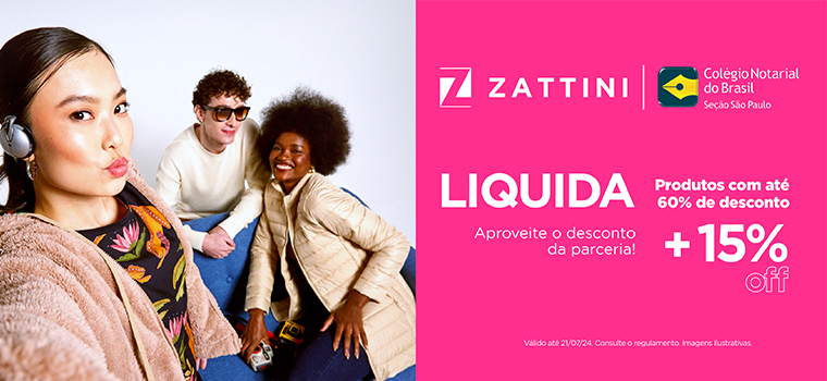Zattini oferece produtos com até 60%OFF + 15% de desconto aos associados do CNB/SP