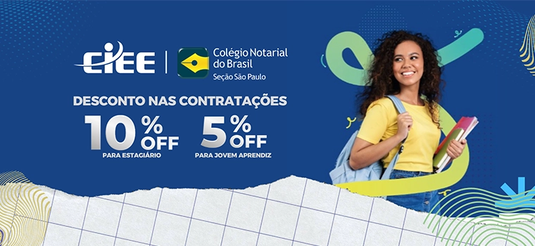 CIEE oferece descontos de até 10% OFF aos associados do CNB/SP