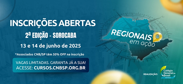 13 e 14/06 – Inscrições abertas para 2ª edição do Regionais em Ação – Sorocaba