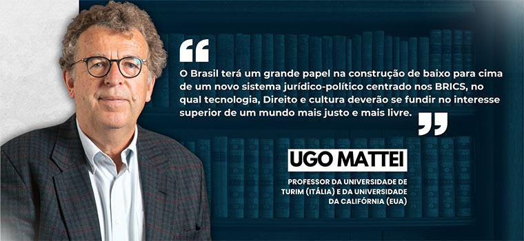 Jornal do Notário: Conheça o professor da Universidade de Turim (Itália) e da Universidade da Califórnia (EUA): Ugo Mattei
