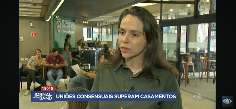 Jornal da Band: IBGE: Uniões consensuais superam casamentos pela 1ª vez