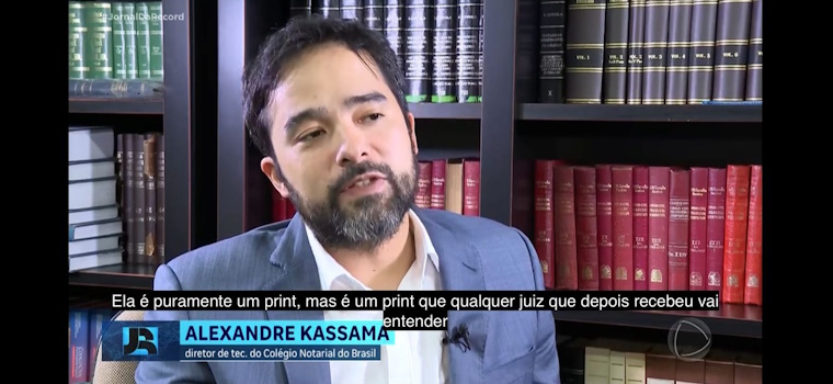 R7: Cartórios oferecem serviço digital que transforma registros da internet em provas jurídicas