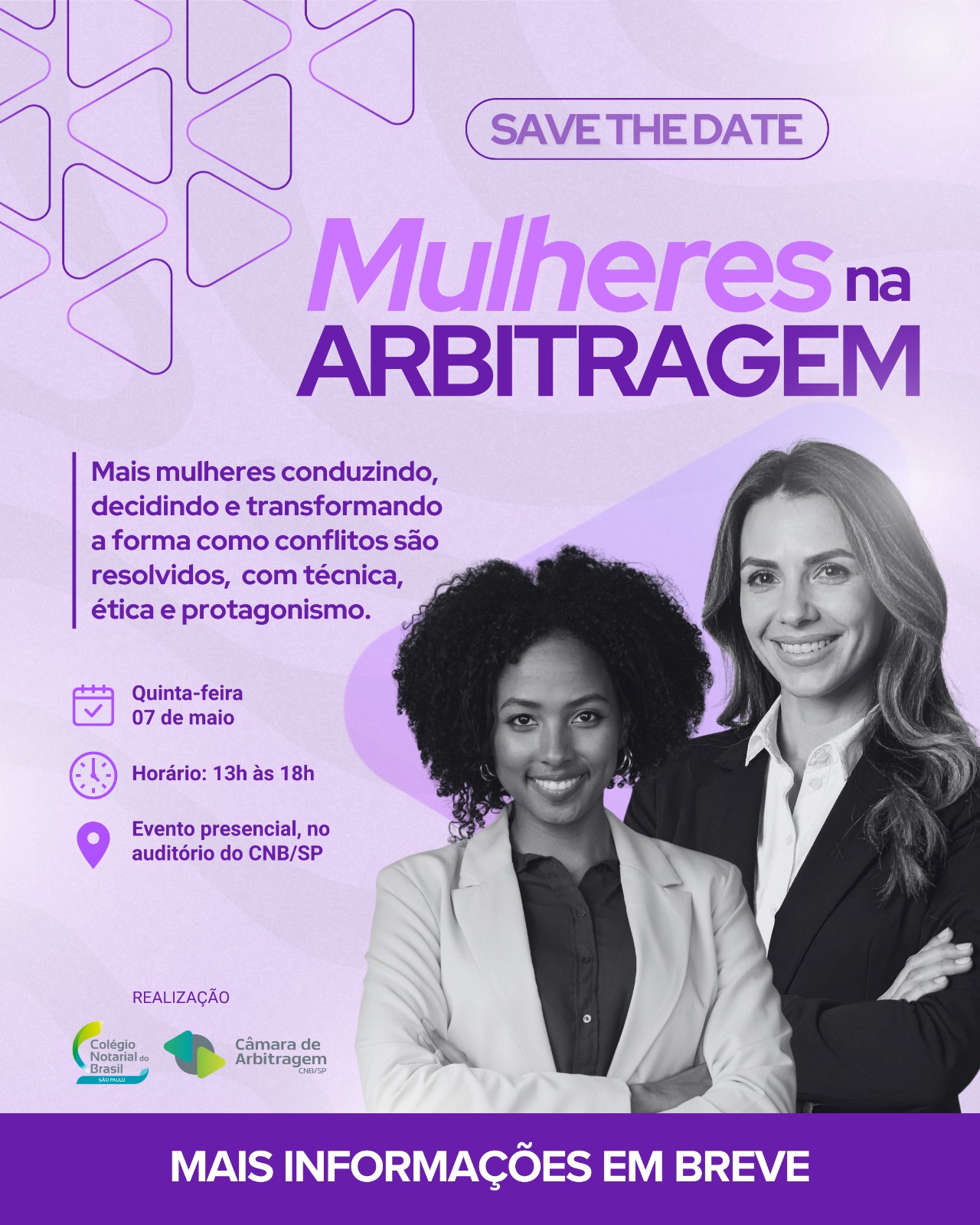 Mulheres na Arbitragem Mulheres na Arbitragem