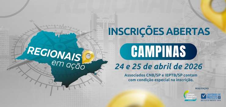 24/04 e 25/04 – Inscrições abertas para 4ª edição do Regionais em Ação – Campinas