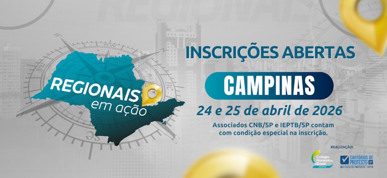 24/04 e 25/04 – Inscrições abertas para 4ª edição do Regionais em Ação – Campinas