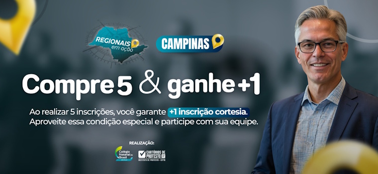Regionais em Ação Campinas: Condição Especial – COMPRE 5 E GANHE +1