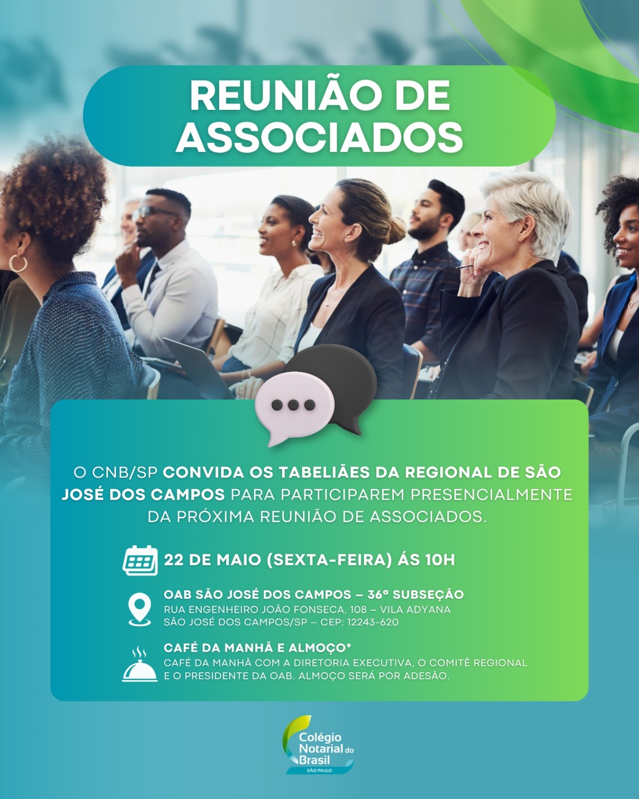 REUNIÃO DE ASSOCIADOS