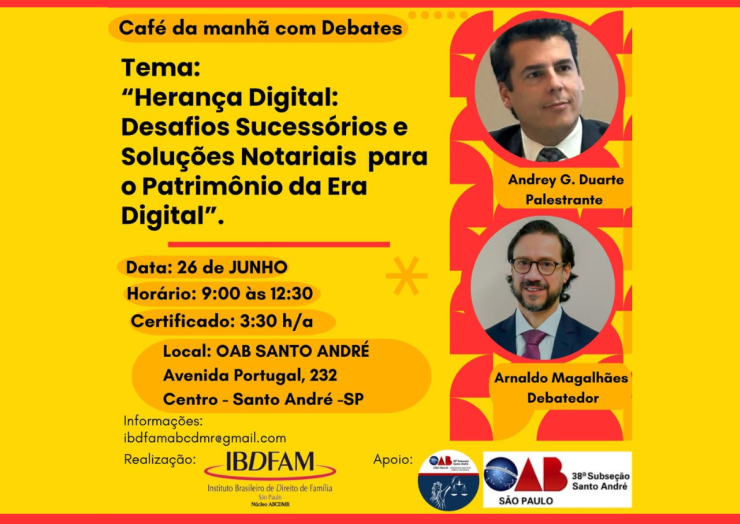 CNB/SP Participará do Café da Manhã com Debates Ibdfam