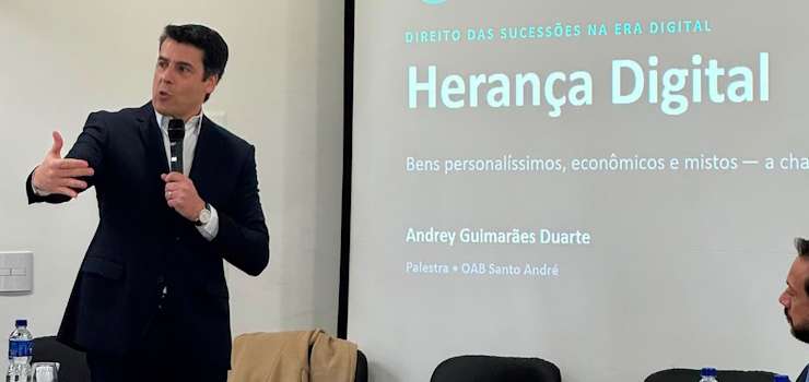 CNB/SP debate herança digital na OAB Santo André e destaca soluções notariais para os desafios sucessórios da era digital