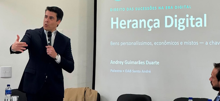 CNB/SP debate herança digital na OAB Santo André e destaca soluções notariais para os desafios sucessórios da era digital